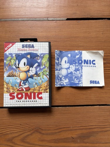 Sonic sega master system - system,