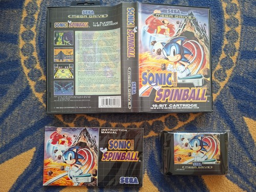 Sonic spinball sega mega - spinball,