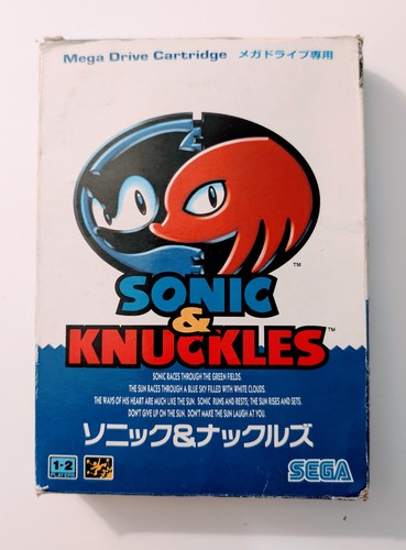 Sonic knuckles sega mega - sonic, &