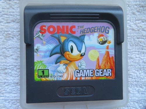 Sega game gear sonic - sega,