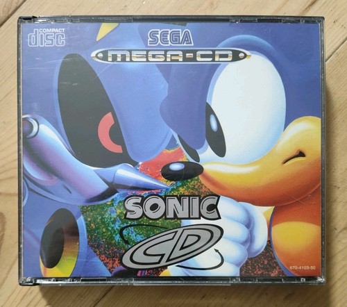 Sonic sega mega - mega, cd
