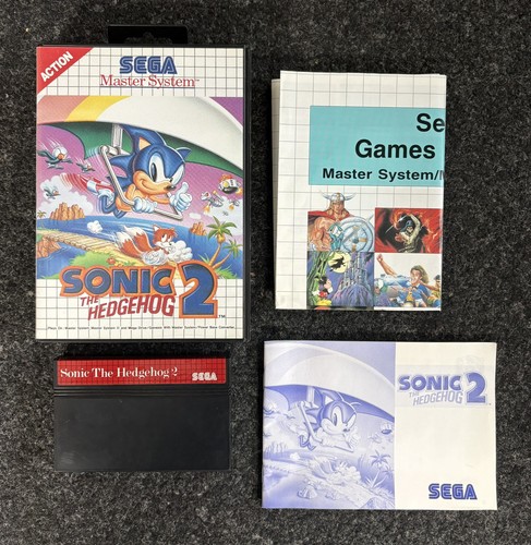 Sega master system sonic the - master,