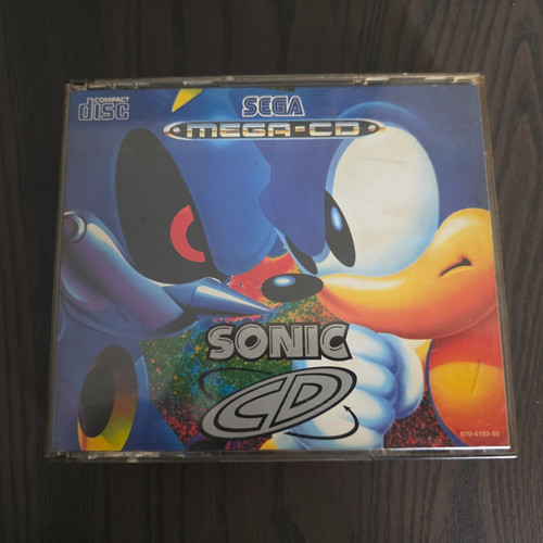 Sonic sega mega pal - cd, cd