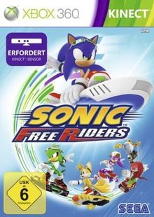 Sonic free riders kinect - sonic,