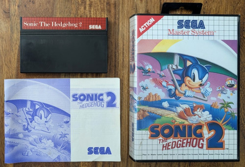 Sonic sega master system - -,