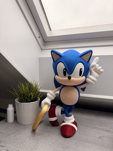 Sonic figur 40cm - sonic,