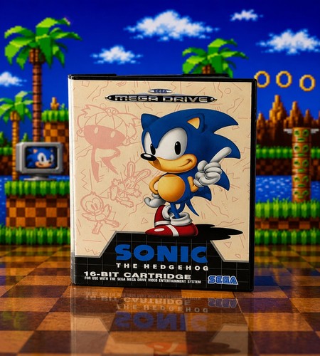 Sonic the hedgehog sega mega - /,