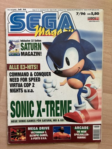 Sega magazin ausgabe - magazin, 7/96
