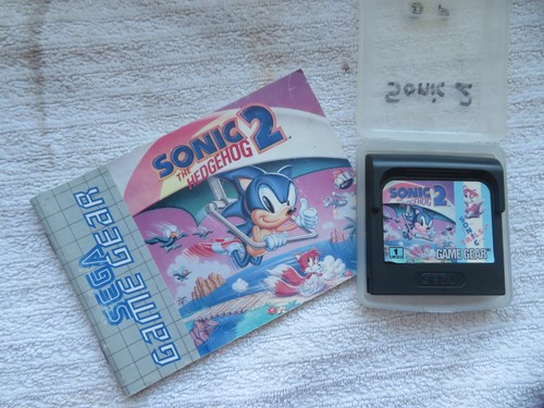 Sega game gear sonic the - game, 2