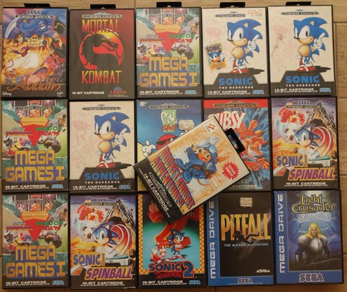 Sega megadrive spiele auswahl - sega,