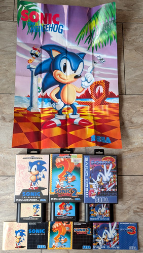 Sega mega drive spiel sonic - mega,